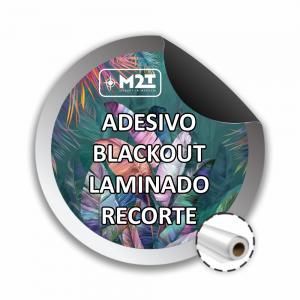 Adesivo Blackout Laminado Recorte      