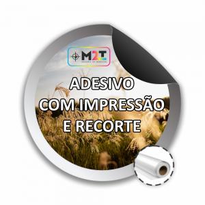 Adesivo com Impressão e Recorte      